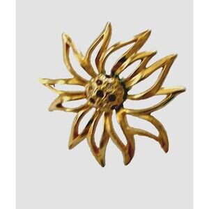 New Vintage Swarovski Swan Signed Single  Purple Crystal Earring